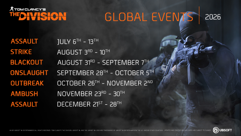 Global Events Calendar 2026: July - December