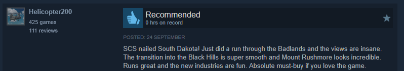 Steam Review Graphic