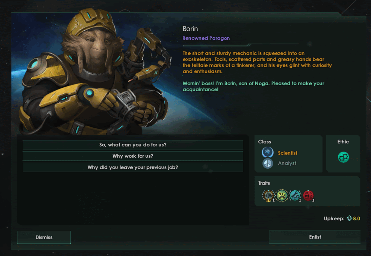 Stellaris Event Builder