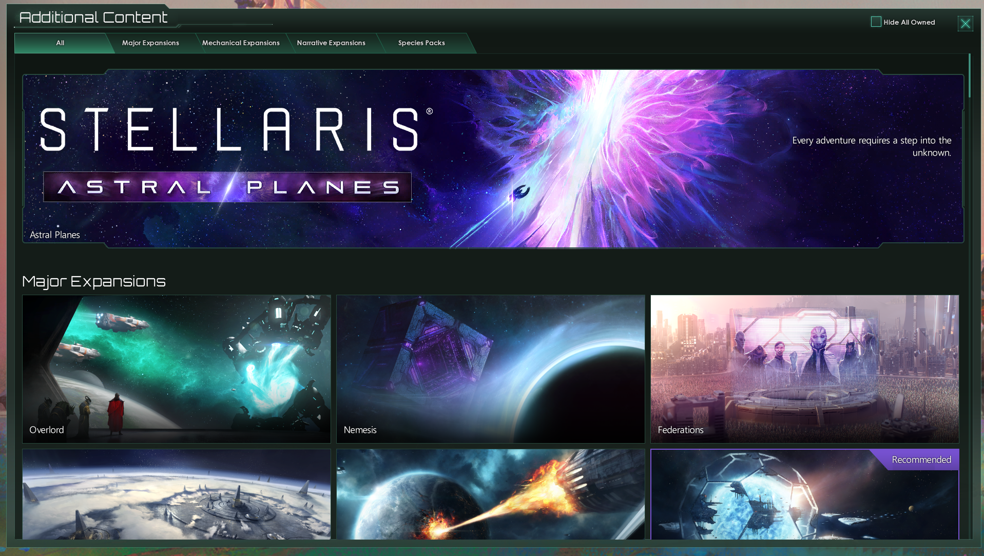 Stellaris is getting a VR roguelite that lets you explore the