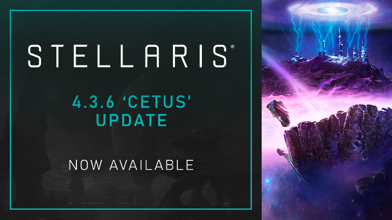 Stellaris 4.3.6 patch released (checksum 6ccb)