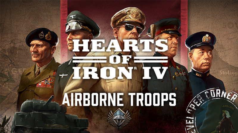 HOI IV Dev Corner | Warfare in the Third Dimension - Airborne Units in HOI
