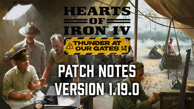 Thunder at our Gates | Patch Notes (1.19.0)